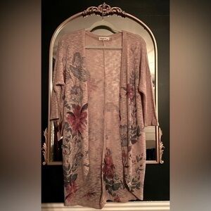 Ginger G floral cardigan, size Medium